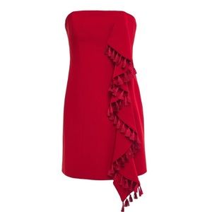 Cinq a sept red dress NWT